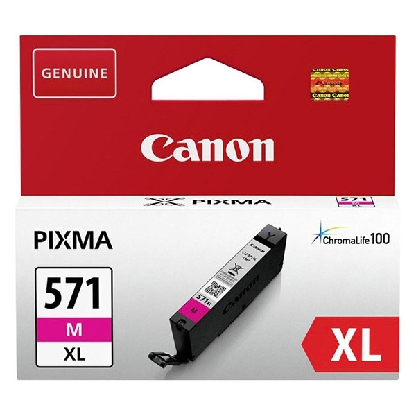 Canon CLI-571M XL cartucho de tinta magenta (original) 0333C001 0333C001AA 017252 - 1