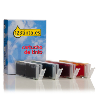 Canon CLI-571XL pack ahorro (marca 123tinta) 0332C005C 651015