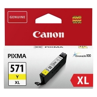 Canon CLI-571Y XL cartucho de tinta amarillo (original) 0334C001 0334C001AA 017256