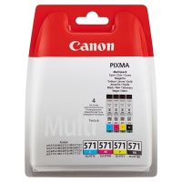 Canon CLI-571 Pack ahorro BK/C/M/Y (original) 0386C004 0386C005 0386C007 0386C008 0386C009 017262