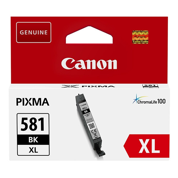 Canon CLI-581BK XL cartucho de tinta negro  (original) 2052C001 017450 - 1