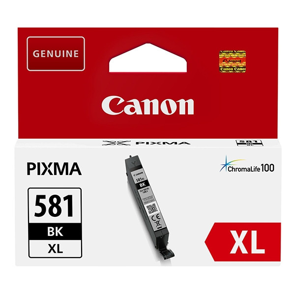 Canon CLI-581BK XL cartucho de tinta negro  (original)