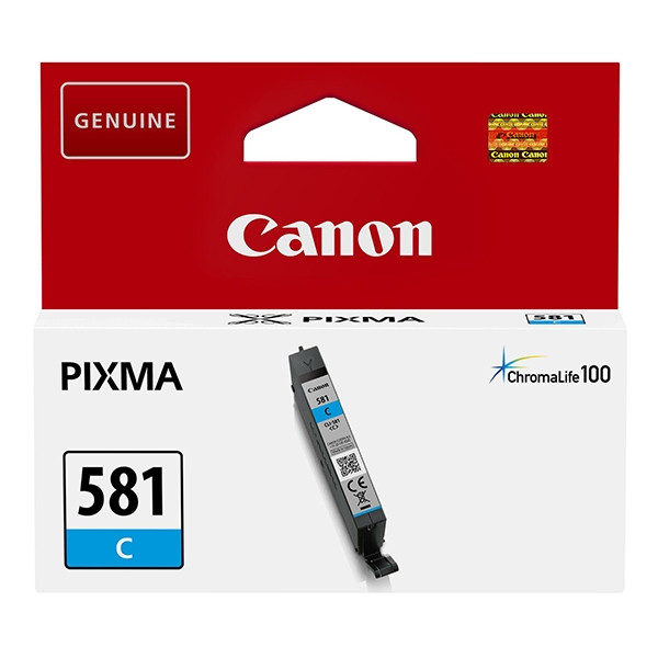 Canon CLI-581C cartucho de tinta cian (original) 2103C001 017442 - 1