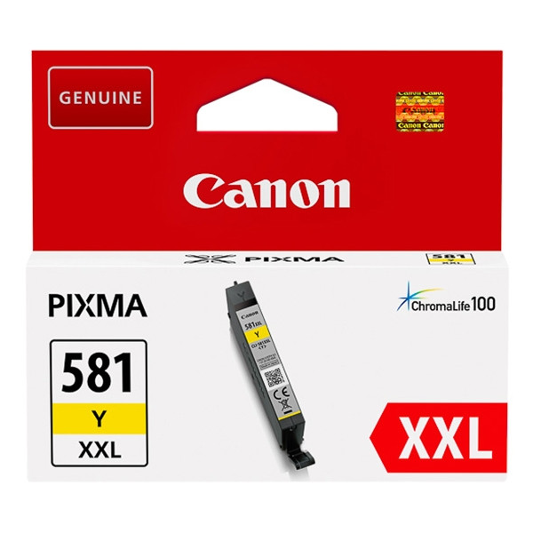 Canon CLI-581Y XXL cartucho de tinta amarillo (original) – imagen 3