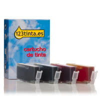 Canon CLI-581 XXL Pack ahorro (marca 123tinta) 1998C004C 1998C005C 651016