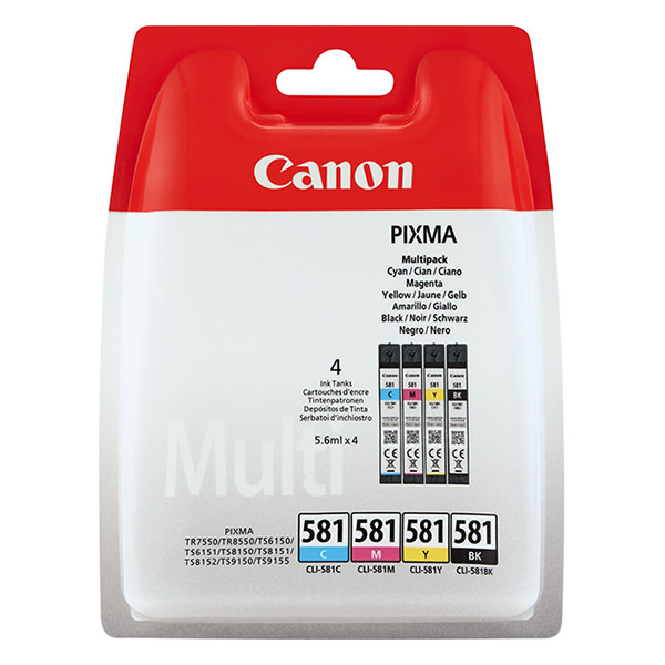 Canon CLI-581 multipack BK/C/M/Y (original) 2103C006 132252 - 1