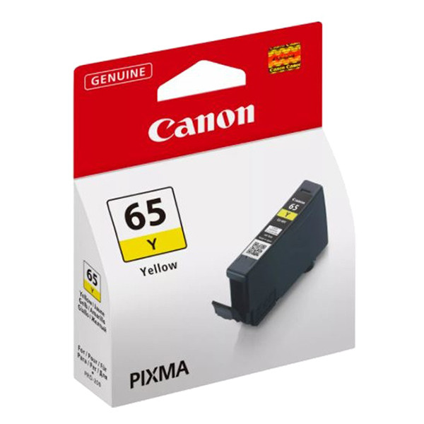 Canon CLI-65Y cartucho de tinta amarillo (original) 4218C001 CLI65Y 016008 - 1