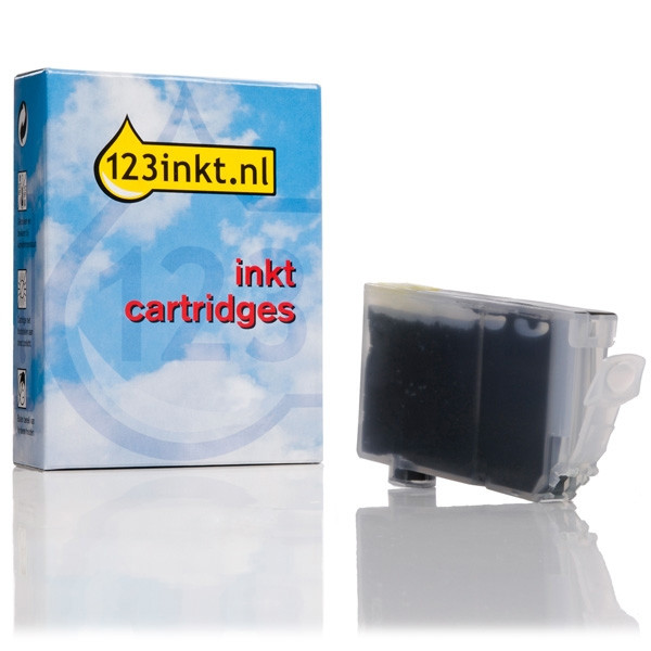 Canon CLI-8BK cartucho de tinta negro sin chip (marca 123tinta) 0620B001C 018053 - 1