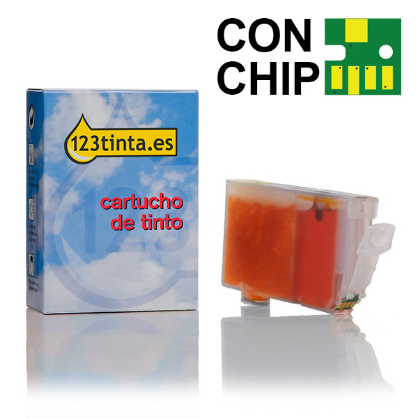 Canon CLI-8Y cartucho de tinta amarillo (marca 123tinta) 0623B001C 018066 - 1