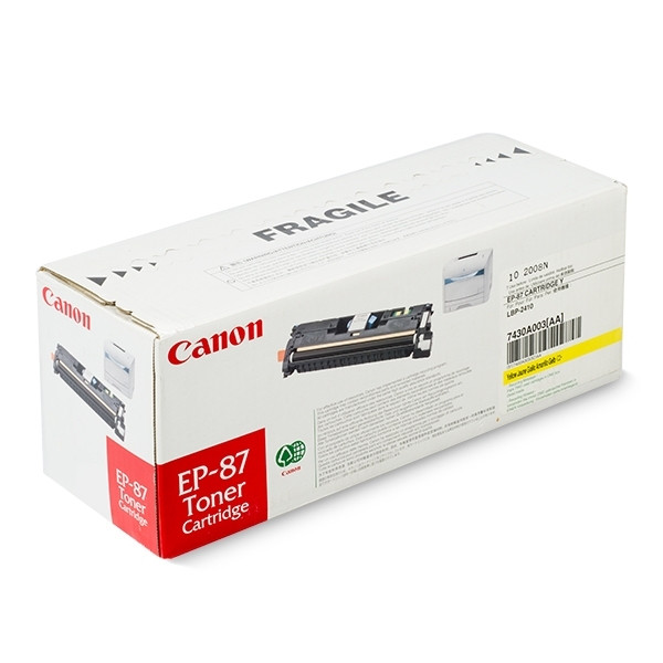 Canon EP-87Y toner amarillo (original) 7430A003 032845 - 1