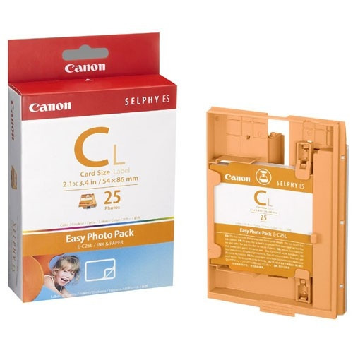 Canon Easy Photo Pack E-C25L etiquetas formato tarjeta de crédito (original) 1250B001AA 018180 - 1