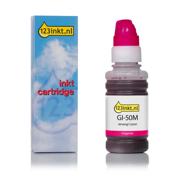 Canon GI-40M botella de tinta magenta (marca 123tinta) 3401C001C 017545 - 1