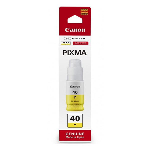 Canon GI-40Y botella de tinta amarilla (original) 3402C001 017546 - 1