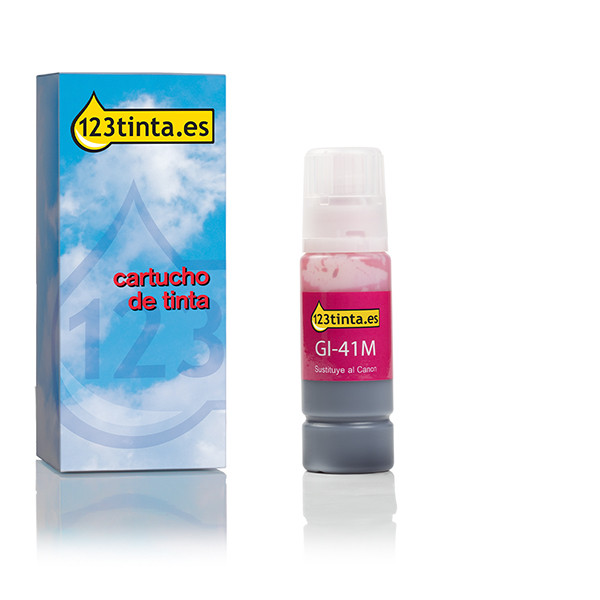 Canon GI-41M botella de tinta magenta (marca 123tinta) 4544C001C 016035 - 1
