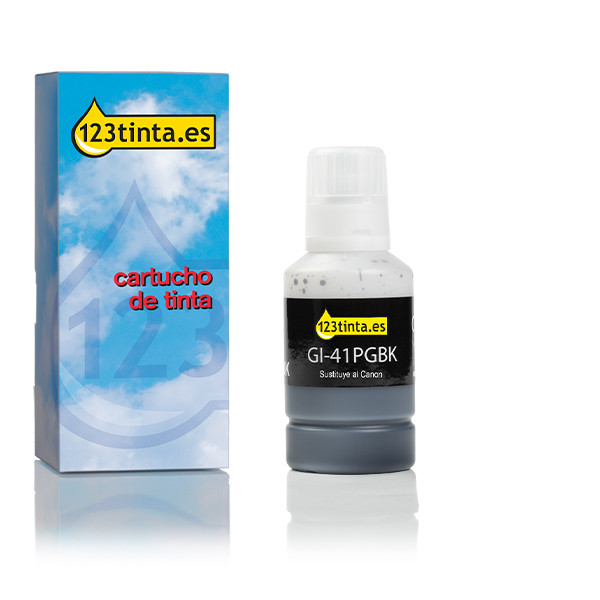 Canon GI-41PGBK botella de tinta (marca 123tinta) 016031 - 1