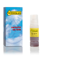 Canon GI-41Y botella de tinta amarilla (marca 123tinta)