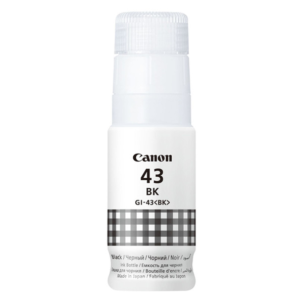 Canon GI-43BK botella de tinta negra (original) 4698C001 016066 - 1