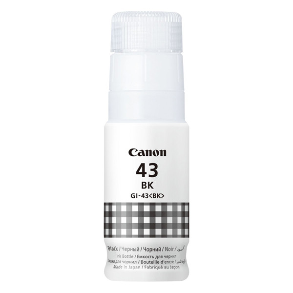 Canon GI-43BK botella de tinta negra (original)