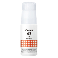 Canon GI-43R botella de tinta roja (original) 4716C001 016076