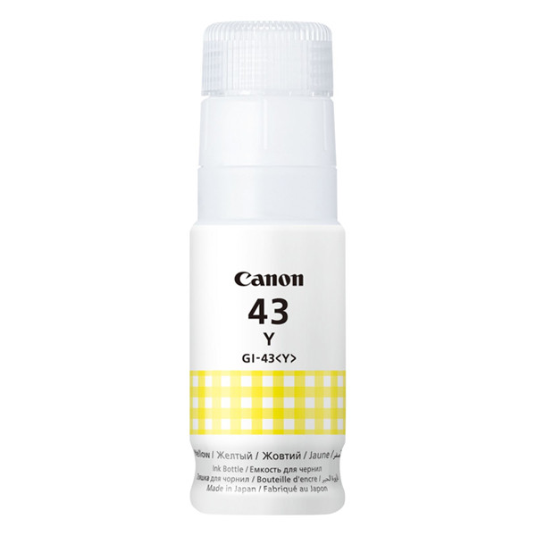 Canon GI-43Y botella de tinta amarilla (original)