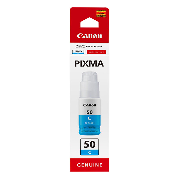 Canon GI-50C botella de tinta cian (original) 3403C001 011682 - 1