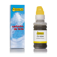 Canon GI-50Y botella de tinta amarilla (marca 123tinta)