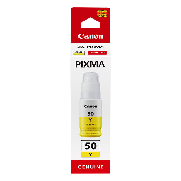 Canon GI-50Y botella de tinta amarillo (original) 3405C001 011686 - 1