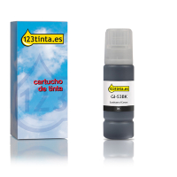 Canon GI-53BK botella de tinta negro (marca 123tinta)