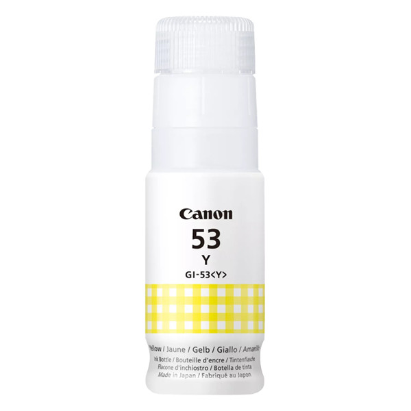 Canon GI-53Y botella de tinta amarilla (original) 4690C001 016060 - 1