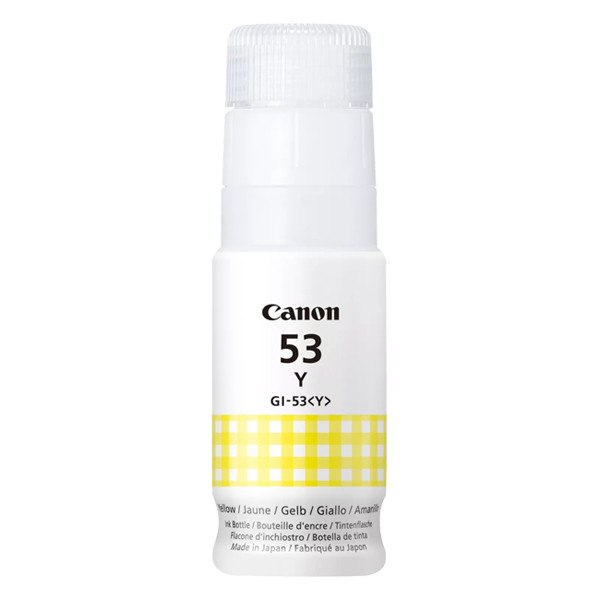 Canon GI-53Y botella de tinta amarilla (original) – imagen 2