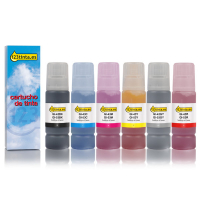 Canon GI-53 cartuchos de tinta (marca 123tinta) | Pack negro + 5 colores