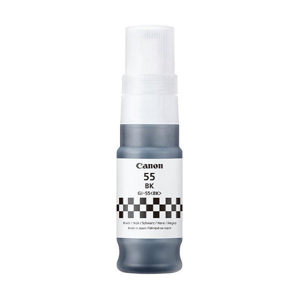 Canon GI-55BK botella de tinta negro (original)