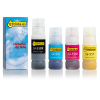 Canon GI-55 botellas de tinta (marca 123tinta) | Pack negro + 3 colores 160684 - 1