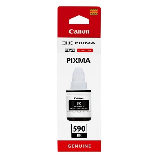 Canon GI-590BK botella de tinta negra (original) 1603C001 017394 - 1