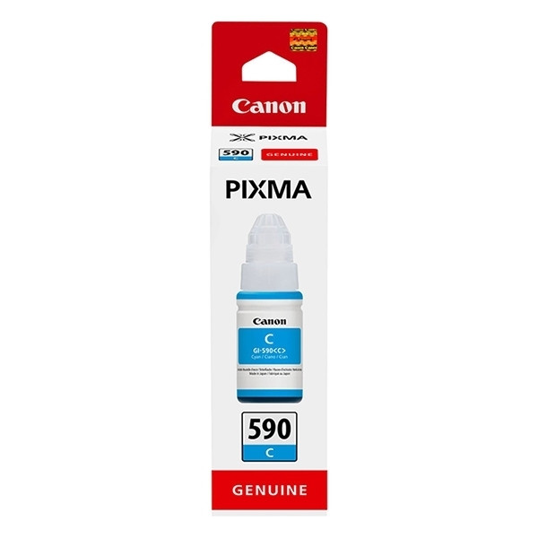 Canon GI-590C botella de tinta cian (original) 1604C001 017396 - 1