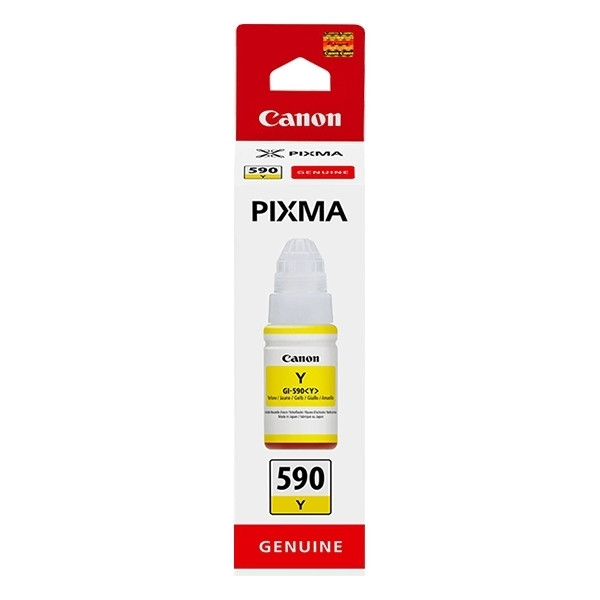 Canon GI-590Y botella de tinta amarilla (original) 1606C001 017400 - 1