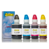 Canon GI-590 Pack ahorro negro + 3 colores (marca 123tinta)