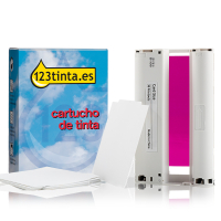 Canon KC-36IP Cartucho de tinta + papel tamaño tarjeta de crédito (marca 123tinta) 7739A001ABC 018011