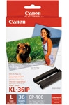 Canon KL-36IP cartucho de tinta + papel tamaño L (original) 018005 - 1