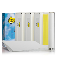 Canon KP-108IP/IN 3 cartuchos de tinta + papel tamaño postal (marca 123tinta)