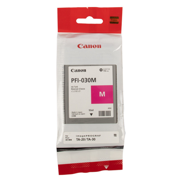 Canon PFI-030M cartucho de tinta magenta (original) 3491C001 017532 - 1