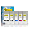 Canon PFI-030/PFI-031 cartuchos de tinta (marca 123tinta) | Pack 2 negros + 3 colores 130761 - 1