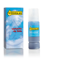 Canon PFI-050C cartucho de tinta cian (marca 123tinta)