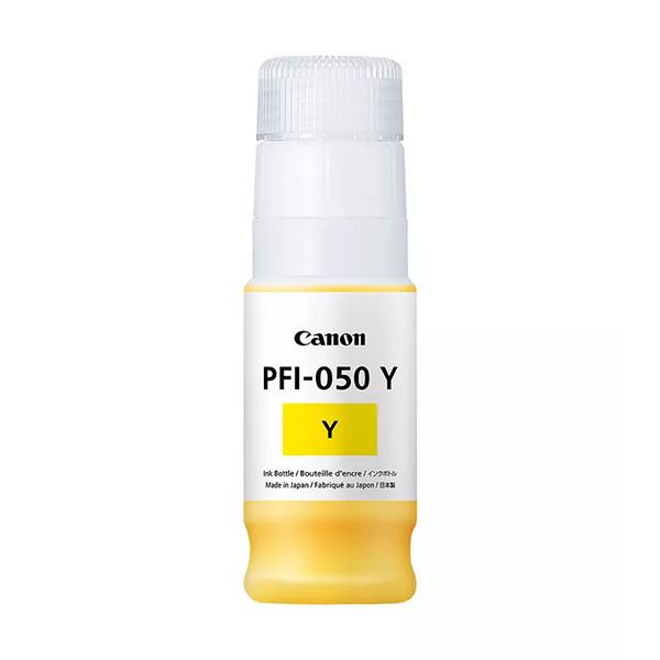 Canon PFI-050Y botella de tinta amarilla (original) 5701C001 132208 - 1