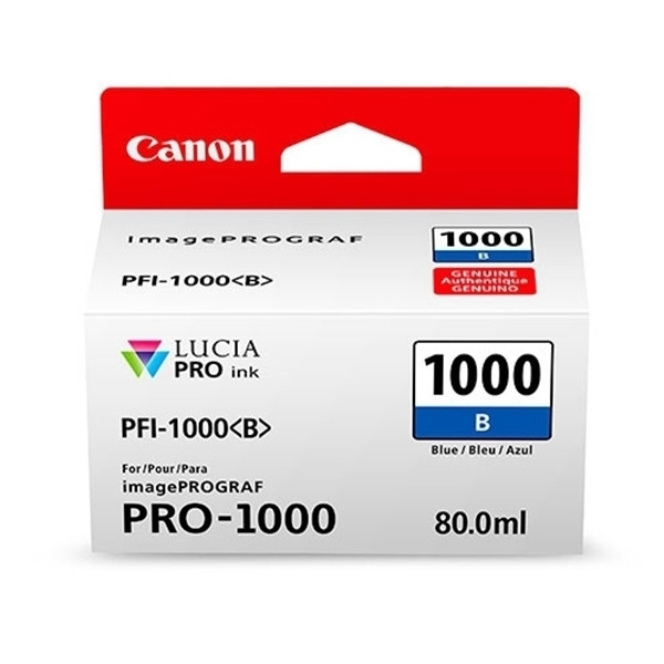 Canon PFI-1000B cartucho de tinta azul (original)
