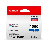 Canon PFI-1000B cartucho de tinta azul (original) 0555C001 010144