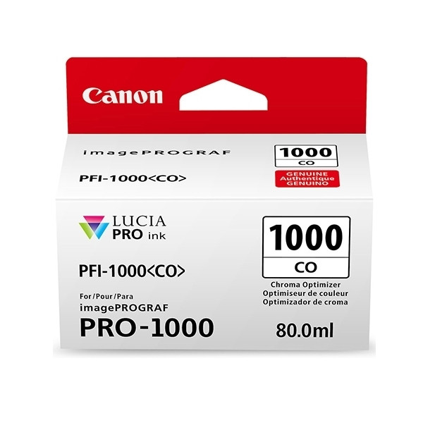 Canon PFI-1000CO cartucho optimizador de croma (original)
