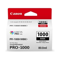 Canon PFI-1000MBK cartucho de tinta negro mate (original) 0545C001 010124