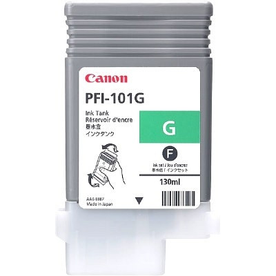 Canon PFI-101G cartucho de tinta verde (original) 0890B001 904131 - 1
