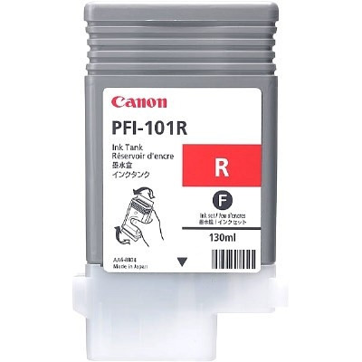 canon pfi-101r cartucho de tinta rojo original